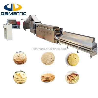 China Easy Operation Grain Product Making Machinery / Industrial Tortilla Bread Making Machine for sale