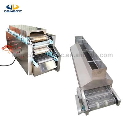 China Easy Operation Lebanese Lavash Pita Bread Roti Chapati Bread Line Taco Paratha Naan Pizza Crust Machine Basic Making Line Tortilla Pizza Machine for sale