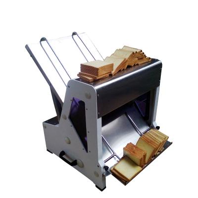 China Easy Operation Bakers Bread Slicer Wrapping Automatic Bamboo Bread Slicer Machine for sale