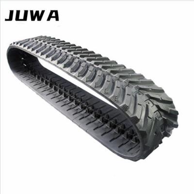 China Building material stores high quality rubber track 350*52.5*86 for harvester construction machinery factory price for sale