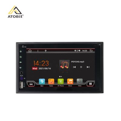 China GPS+WIFI+BT+CarPlay+USB Android 10 Car Video 6.2inch 2 Din Car Multimedia Player Autoradio with GPS wifi mirror link 12V car navigation for sale