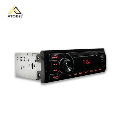 China AUX mp3 player. USB Music 12V Car Charger USB BT TF Autostereo 1 Din Universal/TF/FM/BT With Display Screen for sale