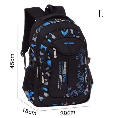 China 1Pc Customization Primary School Bag Waterproof Students Pack Casual School Bag Boys And Girls for sale