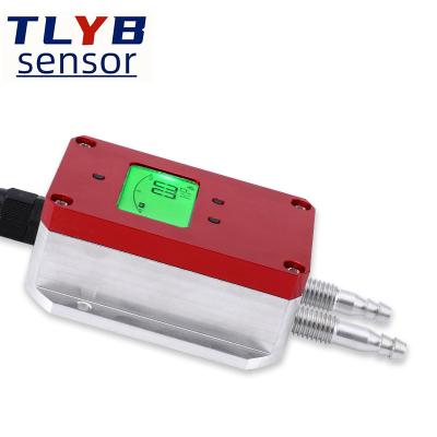 China RS485 Digital Display Wind Pressure Transmitter, Digital Display Pressure Difference Micro Sensor 4-20ma 0-100PA ALS-FY-001G for sale