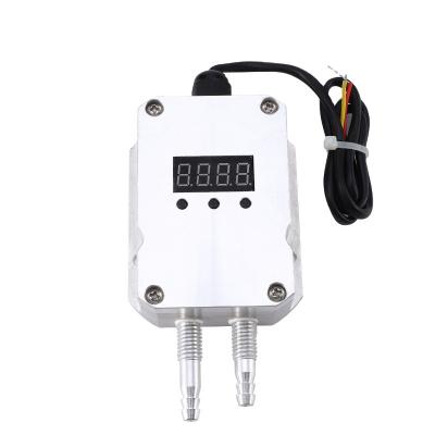 China Wind Pressure Transmitter Sensor Digital Micro Pressure Difference Sensor, Air Duct Pressure Difference Measurement 4-20ma/RS485 ALS-FY-001G for sale