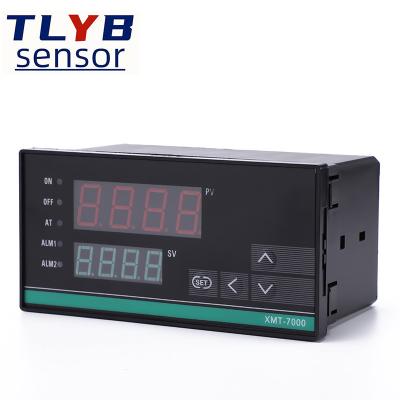 China XMT-7411 220V Digital LCD Thermostat Temperature Controller Electronic Thermostat K PT100 7000 for sale