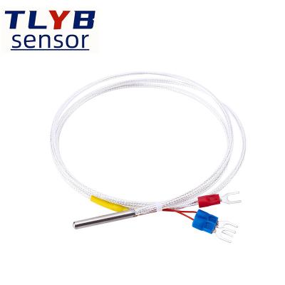 China High Temperature Silver PlatingTetrafiluoro Temperature Sensor Thermocouple Temperature Gauge PT100 Type Shielded Wire for sale