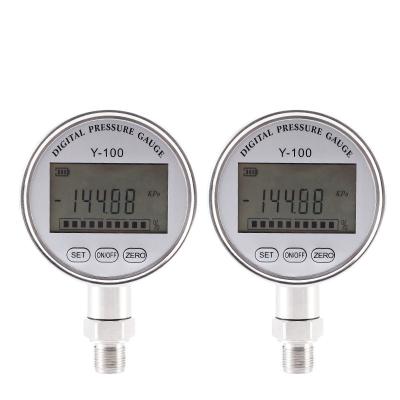 China Battery Operated Digital Indicator 0.5 Y100 Class Digital Pressure Gauge Y100 for sale