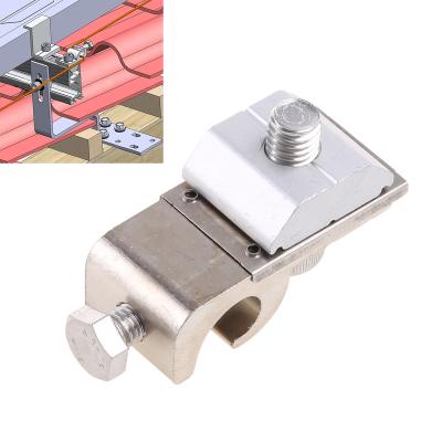 China Anti-Corrosion Solar Panel Bracket Clamps Accessories Aluminum Grounding Lug for sale