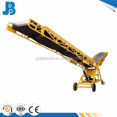 China High Capacity Heat Resistant Double Variable Amplitude Belt Conveyor for sale