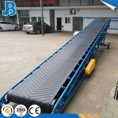 China Heat Resistant Loading Truck / Unloadinig Rubber Movable Belt Conveyor with Adjustable Speed ​​and Direction with CE Certificate for sale