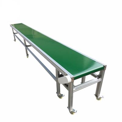 China Simple Operation Flat PVC Belt Conveyor Production Assembly Line for sale