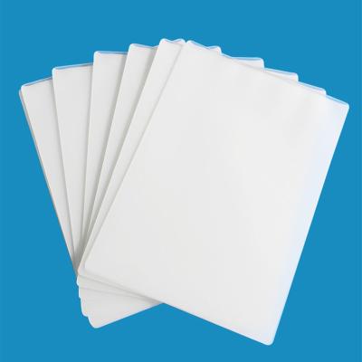 China 5-12.5C Thickness A4 Hot Laminating Film Moisture Proof For Paper Photo Cards for sale