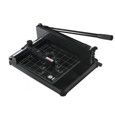 China Cutting Heavy Duty Manual Paper Cutter 858 A4 Guillotine Paper Trimmer For Professional Office Work for sale