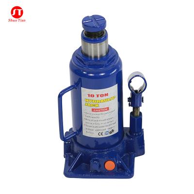 China Car Jack 10 Ton Hydraulic Bottle Jack Adjustable Height Bottle Jack Car Hydraulic Jack for sale