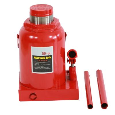 China Hydraulic Bottle Jack 50 Ton Heavy Duty Repair Car Jack Tool 50 Ton Quick Lift Jack Car for sale