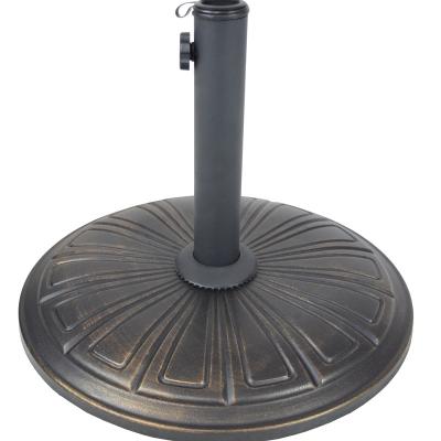 China modern outdoor umbrella base &stand with concrete for sale