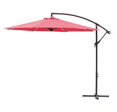 China Garden Parasol Shinygarden Banana Umbrella For Sale Customized Logo Structure Business Aluminum Steel Strong Umbrella for sale