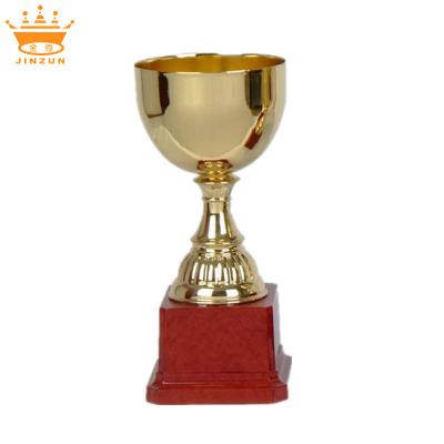 China Europe Best Price Cheap Sports School Trophy , Customized Golden Trophy Cups for sale