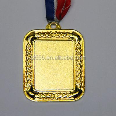 China Europe Zine Blank Square Medal for sale