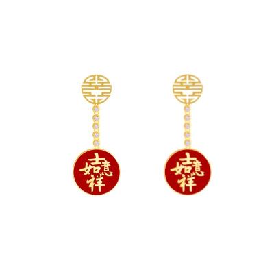 China Factory direct wholesale hand setting jewelry new arrive 2022 high quality ethnic elements earrings for sale