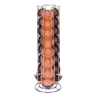 China Viable YZ1352C Metal Coffee Capsule Holder for 24pcs Dolce Enthusiasm for sale