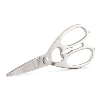 China Universal Kitchen Scissors Chicken Poultry Fish Meat Home Kitchen Shears Dishwasher Safe Food Cooking Resistant Scissors for sale