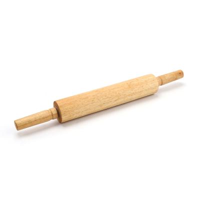 China 10 Inch Wooden Classic Rolling Pin Viable For Kitchen Utensil Tools Beech Dough Baking French Woody Roll Along for sale