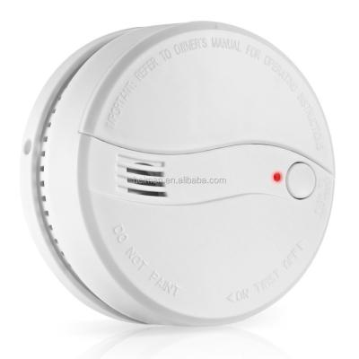 China ABS Photoelectric DC 9V Battery Operated Stand Alone Cheap Smoke Detector Te koop