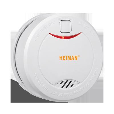 China Tamper Alarm LPCB EN14604 10 Years Sealed Lithium Battery Operated Optical Smoke Detector Standalone Alarm Te koop