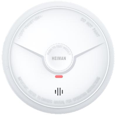 Κίνα Tamper Alarm HEIMAN Wireless Home Security Alarm System 10 Years 3V Battery NB-IOT Smoke Detector Detectors προς πώληση