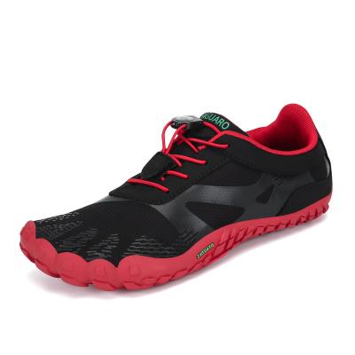 China Breathable Zero Drop Sole Minimalist Walking Barefoot Trail Running Shoes Women Wide Toe Box Outdoor Cross Trainer for sale