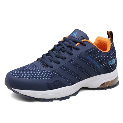 China Fashion Trend Men Running Shoes Air Cushion Gym Breathable Sporty Walking Training Jogging Sneakers for sale