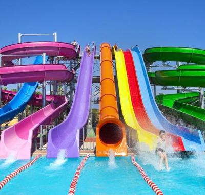 China Water parks aqua park deva water amusement park equipment water tube slide for sale