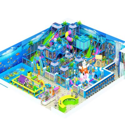 China Commercial Used Plastic Playground Kids Indoor Playground Equipment Soft Play For Sale for sale