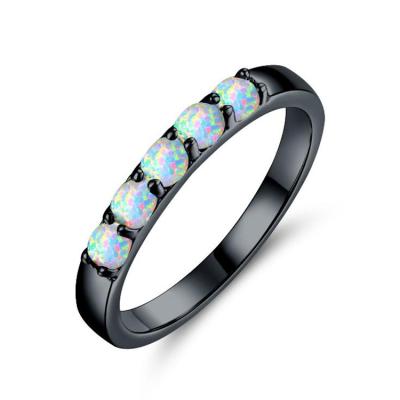 China High Fashion Jewelry Opal Stone Opal Women Rings Service Efficiency Brass Rings for sale