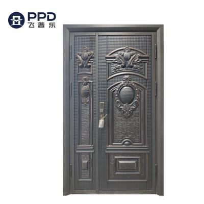 China 2020 Fancy Modern Security Factory Supplier Phipulo China Steel Door Cladding Panel for sale