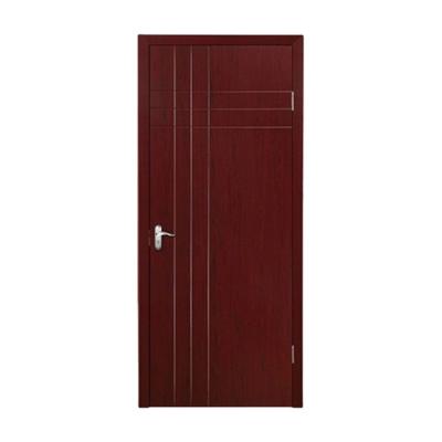 China China MDF Home Door Interior Door Modern Wood Bathroom Room Room Door Latest Factory Design Windproof for sale