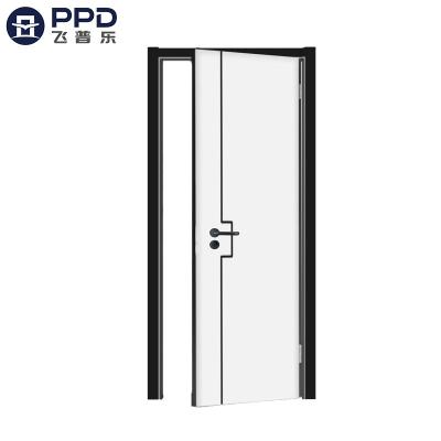 China China Door Manufacturer Phipulo Fancy Solid Wood Part Door / Swing Door for sale