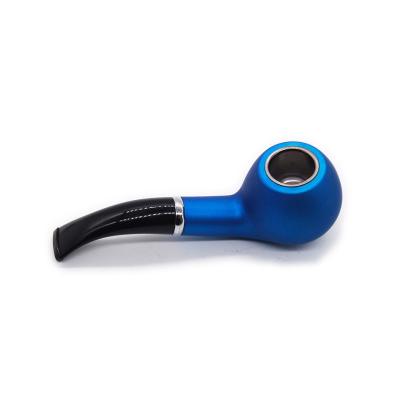 China Classic Resin Hot Selling Wooden Smoking Pipe Gift Set Style Tobacco Resin Pipe for sale