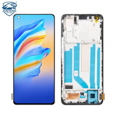 China Easy Fix Phone Broken Screen Installation LCD Display For Vivo X50 With View Touch Screen Pantalla Digitizer Assembly for sale