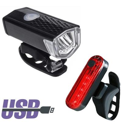 China Plastic Recycling Accessories Led Bicycle Lamp Usb Bicycle Linterna Para Bicicleta for sale