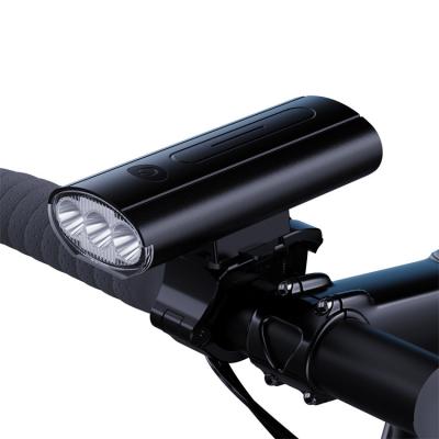 China Recycling / Ipx5 Lumen 750 Lumen Recycling Bicycle Rechargeable Light Mobile Power Led Bike Outdoor Headlight At Night for sale