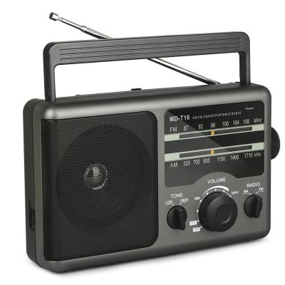 China PORTABLE AM Fm Portable Radio Mini Battery Operated Radio With High Quality Speakers for sale