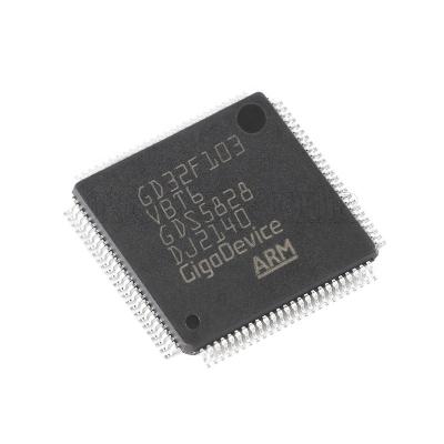 China Original contact customer service GD32F103VBT6 LQFP-100 ARM Cortex-M3 microcontroller-MCU 32-bit chip for sale