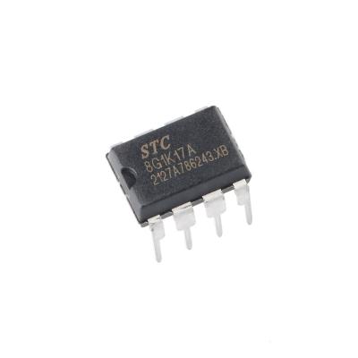 China / New Original Microcontroller STC8G1K17A-36I-DIP8 Straight Plug-in Microcontroller MCU for sale