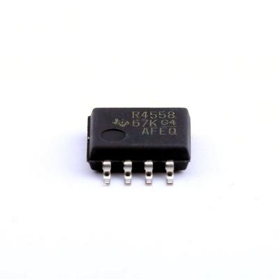 China New Standard Original RC4558PSR Dual Package SOP8 Operational Amplifier for sale