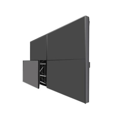 China All Places Splice Seamless Video Screen Cabinet LCD Wall Mount Bracket With Front Maintenance for sale