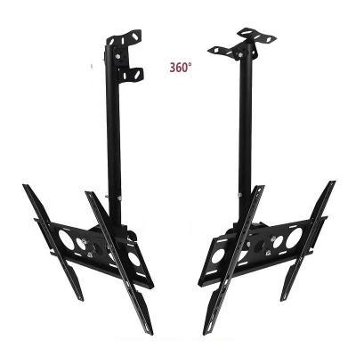 China 360 Full Rotating Movement 26-55 Inches Suitable Hot Sale Heavy Duty Adjustable Ceiling Mount Bracket Adjustable LCD TV Bracket for sale