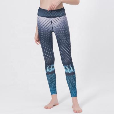 China New Arrival Women's Workout Legging Print Breathable Yoga Pants High Waisted Butt Sports Gaiters Crac! crack! for sale